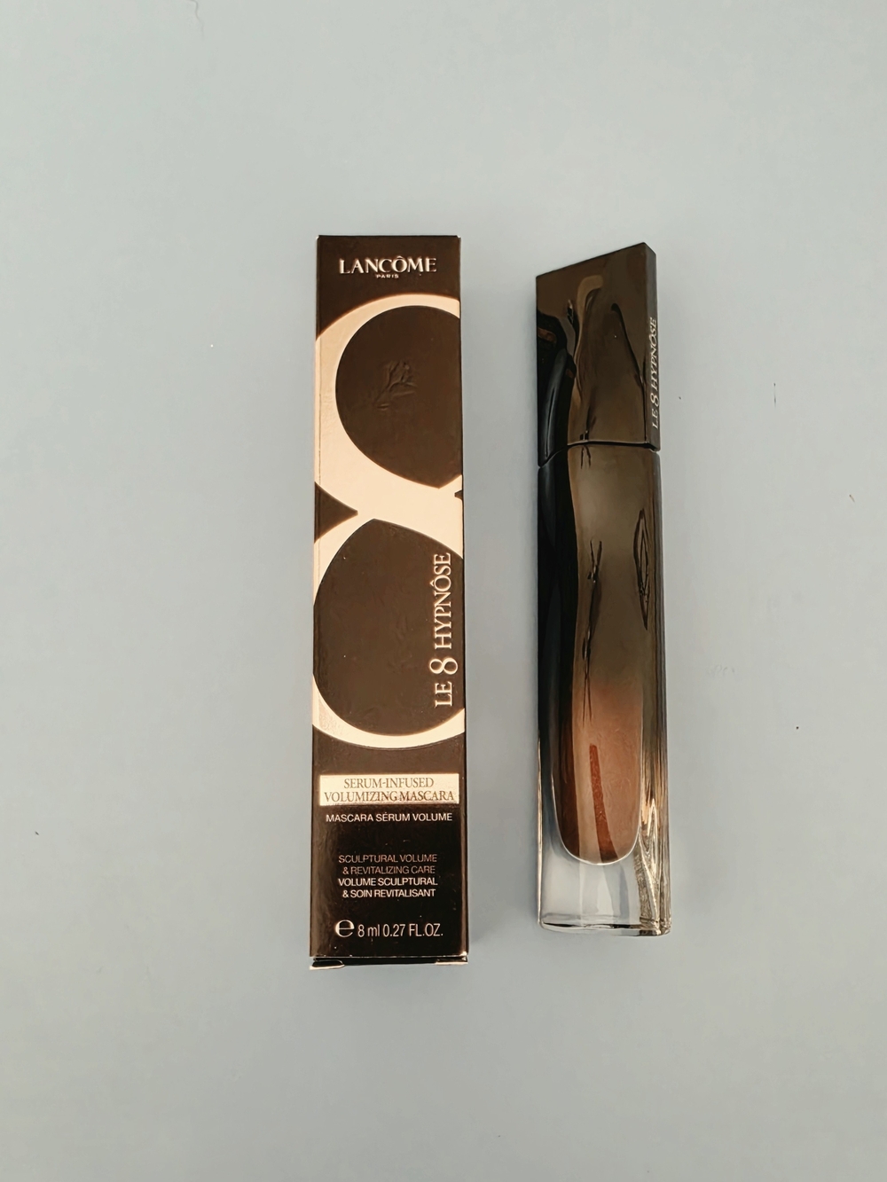 Lancôme Le 8 Hypnôse Serum Infused Volumizing Mascara - NIB 03 Noir Grenat
